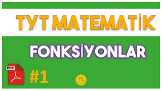 Fonksiyonlar 1  PDF  TYT MATEMATİK [upl. by Keyte700]