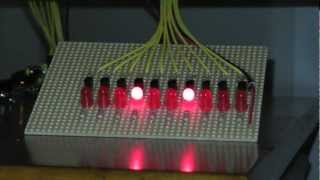 Raspberry Pi  GPIO Light Sequence 3 [upl. by Otreblif248]