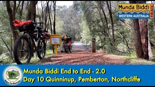 Bikepacking the Munda Biddi End to End 20  Day 10 Quinninup Pemberton Northcliffe [upl. by Lyndes85]