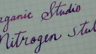 Sheening Ink  Nitrogen by the Organic Studio [upl. by Gert]