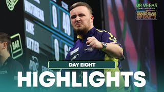 A RECORDBREAKING WIN Day Eight Highlights  2024 Grand Slam of Darts [upl. by Luana]