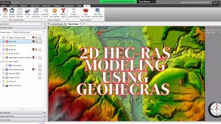 2D HEC RAS Modeling Using GeoHECRAS  PART 1 [upl. by Fusuy695]