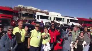 RV Haulers 2015 National HDT Rally Line Up [upl. by Ymij27]