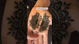 mehndi design simple easy youtube youtubeshorts shortvideo shorts [upl. by Dud]