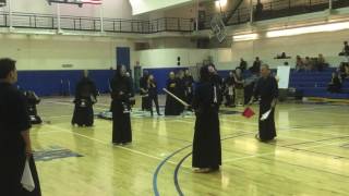 Koyama Vs Ninomiya  NYC Kendo Club 40th Anniversary Shiai [upl. by Sitnik]