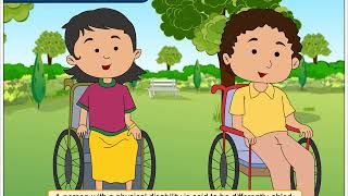 Differentlyabled people  Environmental Studies Class 3 [upl. by Nallad]