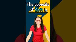 What is the OPPOSITE of Soft Play the Opposites Game for Kids shorts oppositewords learnenglish [upl. by Suiluj338]