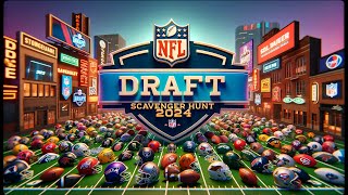 NFL DRAFT SCAVENGER HUNT [upl. by Atinot]