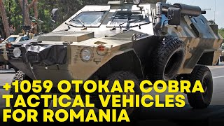 A New Otokar Cobra tactical vehicles for Romania [upl. by Nilyac]