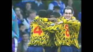 Ipswich 2 Arsenal 4  1993 FA Cup 6th Round [upl. by Akeret169]