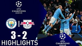 Manchester City VS RB Leipzig  Game Highlights UEFA Champions League 20232024 [upl. by Seagraves187]