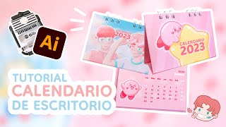 Tutorial  Calendarios de Escritorio  Illustrator  Cinch ☾ [upl. by Mukund467]