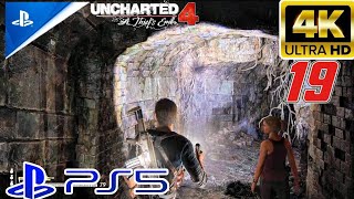 Uncharted 4 A Theifs End Chapter 19 Averys Descent PS5 4K GamePlay 2024 Full Game [upl. by Eatnod]