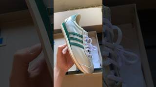 ADIDAS COURT SILVER METALLIC GREEN UNBOXING [upl. by Kama]