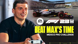 F1® 23  Beat Max Verstappen at the Mexican Grand Prix  Pro Challenge [upl. by Kersten223]