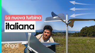 È italiana la prima turbina domestica autorotante che produce energia anche con poco vento [upl. by Aihsak]