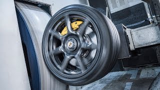 Porsche 911 Turbo Carbon Wheels  PRODUCTION [upl. by Engdahl105]