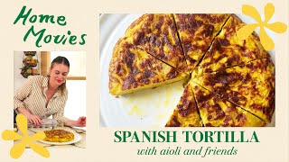 Alison Makes A Lovely Spanish Tortilla with Aioli and Friends  Home Movies with Alison Roman [upl. by Locklin]