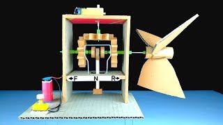 DIY Outboard Gearbox From Cardboard [upl. by Elletnwahs]