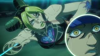 Jolyne Sacrifices Herself For Emporio  Jolyne VS Pucci One Last Time Stone Ocean HD [upl. by Akirdnwahs973]