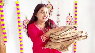 My Second Myntra Haul Pack Collection  Diwali Collection [upl. by Adlog]