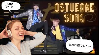 I cannot believe this song exists BTS 방탄소년단 Otsukare Song by SOPE Reaction [upl. by Kirsten]