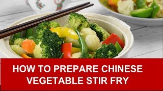 Vegetable stir fry – How to prepare in four easy steps with indepth explanation [upl. by Ailito]