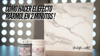 EFECTO MÁRMOL en 2 minutos [upl. by Eanert]