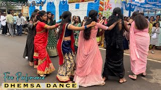 Koraputia Band Baja Dance 💃  Koraputia Demsa  Damanjodi Girls Dhemsa Dance  Koraputia demsa [upl. by Melva]