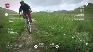 Fiat Doblò Trekking – Mountain biking in Prato Nevoso [upl. by Bond151]