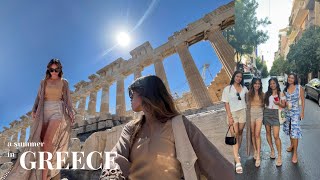 Greece w Friends 🇬🇷🌺 Exploring Athens [upl. by Ojok]