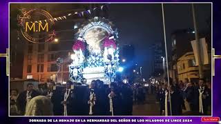 Jornada de la HSMAJG en la Hermandad del Señor de los Milagros de Lince 2024 04 [upl. by Ilsa500]