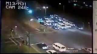 Traffic Cam View of the Horror PInetown Accident [upl. by Shimkus]