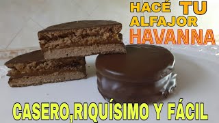 Como hacer ALFAJORES MARPLATENSES mas baratos que los del mercado🍫 TIPO HAVANNA 🤤  Hysteriquisima [upl. by Frame818]