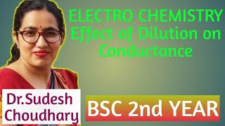 Bsc 2ndyear online classesElectro Chemistry 1st Physical Chemistry DrSudesh Choudhary [upl. by Ricard724]