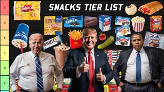 PRESIDENTS RANK SNACKS [upl. by Dieter157]