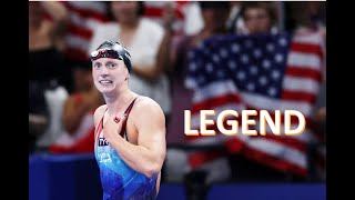 Katie Ledecky Shines with Gold at Paris Olympics 2024 [upl. by Osmund]