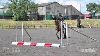 Lucy Wiegersma – Starting the young horse jumping [upl. by Bricker262]