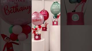 Surprise Your Kids Inflated Hot Air Balloon amp Elf Arrival [upl. by Marron981]