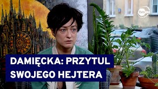 Matylda Damięcka o swojej twórczości i sposobie na hejterów quotBez Politykiquot TVN24 [upl. by Inanaup372]