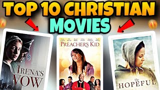 Top 10 Christian Movies 2024 [upl. by Yaker290]