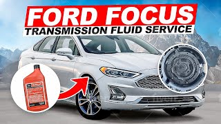 Ford Focus Powershift Trans Fluid Change [upl. by Perla]