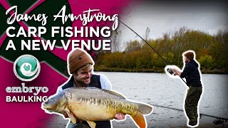 CARP FISHING KORDAS NEW EMBRYO LAKE  JAMES ARMSTRONG [upl. by Othe]