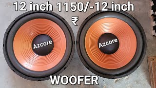 Woofer 12 Inch 155 Magnet 7MM Kit Only In 1150 ₹  200W Woofer Shiva  Tech SB [upl. by Henrion]