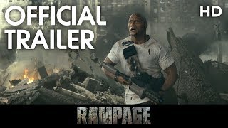 RAMPAGE  Official Trailer 1  2018 HD [upl. by Ahsuoj]