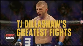 TJ Dillashaw’s greatest fights  Highlights  ESPN MMA [upl. by Aietal]