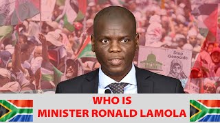 WHO IS SOUTH AFRICAS Minister Ronald Lamola Leading the SA Delegation in ICJ Case Against Israel [upl. by Catie]