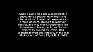 What is a microburst and what can it do to a plane [upl. by Cr]