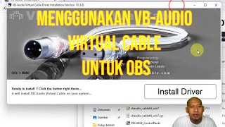 VB Audio Cable  Download install dan penggunaannya untuk obs [upl. by Aicekan]