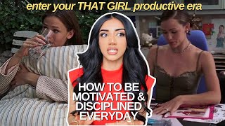 how to EXIT YOUR LAZY GIRL ERA  productivity hacks discipline secrets amp mindset LEVEL UP [upl. by Hawley]